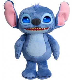 Интерактивна плюшена играчка Disney - Stitch, с LCD очи
