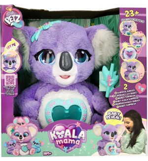 Интерактивна плюшена играчка IMC Toys - Бременна Коала