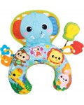 Интерактивна възглавница WinFun - Jungle Fun, със звуци, гризалка и дрънкалка
