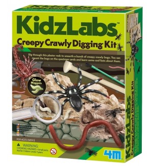 Изследователски комплект 4M Kidz Labs - Пълзящи буболечки