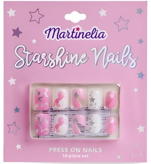 Изкуствени нокти Martinelia - Еднорог, 10 броя