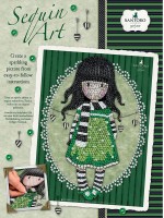 Творчески комплект KSG Crafts Sequin Art Gorjuss – Изкуство с пайети, Шалът Творчески комплект KSG Crafts Sequin Art Gorjuss – Изкуство с пайети, Шалът