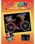 Творчески комплект KSG Crafts Sequin Art - Изкуство с пайети, Колело