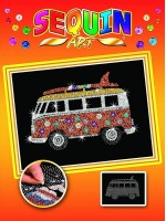 Творчески комплект KSG Crafts Sequin Art - Изкуство с пайети, Кемпер