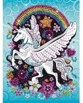 Творчески комплект Sequin Art - Изкуство с пайети, Летящ еднорог