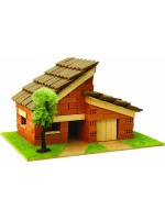 Сглобяем модел Domus Kits - Къща с истински тухли, комплект за начинаещи 5