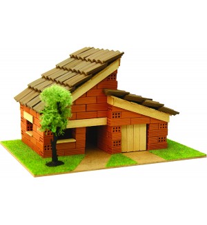 Сглобяем модел Domus Kits - Къща с истински тухли, комплект за начинаещи 5