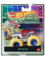 Бъги Hot Wheels Monster Trucks Glow in the Dark - Gotta Go, 1:64