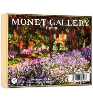 Карти за игра Piatnik - Monet-Gardens (2 тестета)