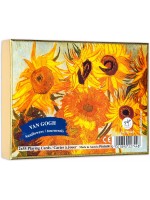 Карти за игра Piatnik - Van Gogh - Sunflowers (2 тестета)