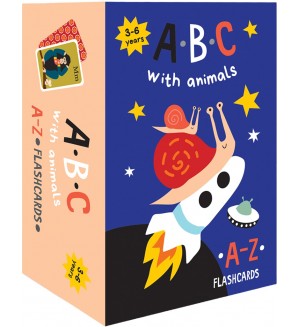 Карти с английската азбука ABC with Animals