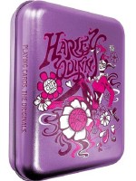 Карти за игра Cartamundi - Harley Quinn Vintage, метална кутия