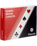 Карти за игра Piatnik - Rummy Bridge Canasta - 2 тестета