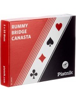 Карти за игра Piatnik - Rummy Bridge Canasta - 2 тестета