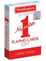 Карти за игра Waddingtons - Classic Playing Cards (червени)