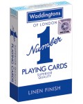 Карти за игра Waddingtons - Classic Playing Cards (сини)