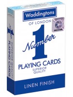 Карти за игра Waddingtons - Classic Playing Cards (сини)