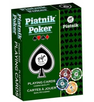 Карти за покер Piatnik - Червени
