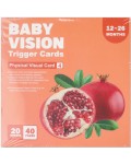 Карти за визуална стимулация Smart Baby - 20 броя, 12-36 м