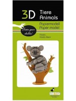 Картонен 3D модел за сглобяване Fridolin - Коала Картонен 3D модел за сглобяване Fridolin - Коала