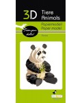 Картонен 3D модел за сглобяване Fridolin - Панда