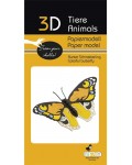 Картонен 3D модел за сглобяване Fridolin - Пеперуда