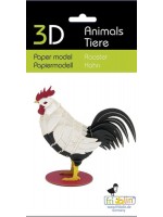 Картонен 3D модел за сглобяване Fridolin - Петел Картонен 3D модел за сглобяване Fridolin - Петел