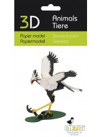 Картонен 3D модел за сглобяване Fridolin - Птица Картонен 3D модел за сглобяване Fridolin - Птица