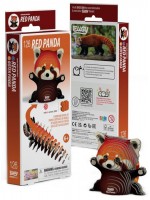 Картонена фигурка Eugy - Червена панда
