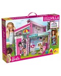 Къща за кукли Lisciani Giochi Barbie - Вила в Малибу, с кукла