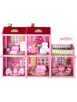 Къща за кукли MalPlay - Fashion Villa с 5 стаи и обзавеждане, 111 части
