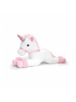 Keel Toys Плюшена играчка Бял еднорог 35 см