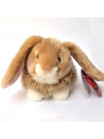 Keel Toys Плюшена играчка - зайче - кафяво