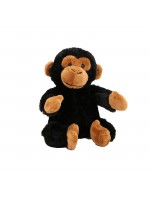 Keel Toys Плюшена маймуна Черно и кафяво