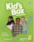 Kid's Box New Generation Level 5 Pupil's Book with eBook British English / Английски език - ниво 5: Учебник с код