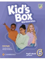 Kid's Box New Generation Level 6 Pupil's Book with eBook British English / Английски език - ниво 6: Учебник с код