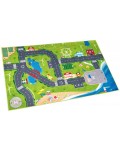 Килимче за игра Hape International - Железопътен път