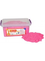 Kинетичен пясък Heroes - 5 kg, розов Kинетичен пясък Heroes - 5 kg, розов