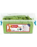 Кинетичен пясък Heroes - Зелен цвят, 3 kg