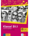 Klasse B1.1, Kursbuch - hybrid / Немски език - ниво B1.1: Учебник + онлайн материали