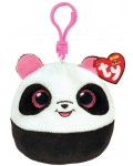 Ключодържател TY Toys Squish a Boos - Панда Bamboo, 8.5 cm