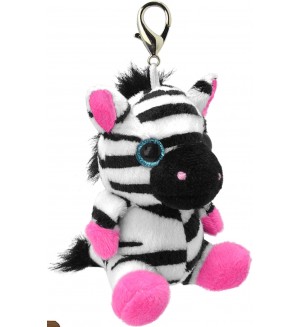 Ключодържател Wild Planet - Зебра, 8 cm 