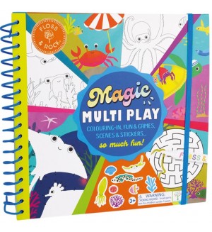Книжка с дейности Floss and Rock - Mулти игри, океан