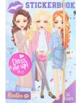 Книжка със стикери Grafix - Besties, Dress Me Up, асортимент
