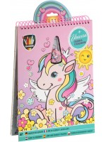 Книжка със стикери Grafix - Unicorn Книжка със стикери Grafix - Unicorn