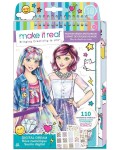 Книжка със стикери и шаблони Make it Real - Дневник на дизайнера, Дигитална мечта