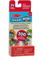 Книжка със стикери Melissa & Doug - Домашни любимци