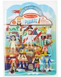 Книжка със стикери Melissa & Doug - Пирати