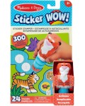Книжка със стикери Melissa & Doug - Тигър, с печат