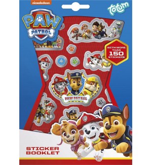 Книжка със стикери Paw Patrol - 300 бр